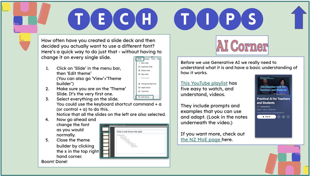 Donna Golightly (@donnagolightly1) on Twitter photo 19 quick tips to improve your productivity and efficiency with #GoogleWorkspace tools โ๏ธ
Which one is your favourite?
<a href="/GoogleForEdu/">Google for Education</a> #GEG_NZ #VIA21 #GoogleChampions
docs.google.com/presentation/dโฆ 19 quick tips to improve your productivity and efficiency with #GoogleWorkspace tools โ๏ธ
Which one is your favourite?
<a href="/GoogleForEdu/">Google for Education</a> #GEG_NZ #VIA21 #GoogleChampions
docs.google.com/presentation/dโฆ