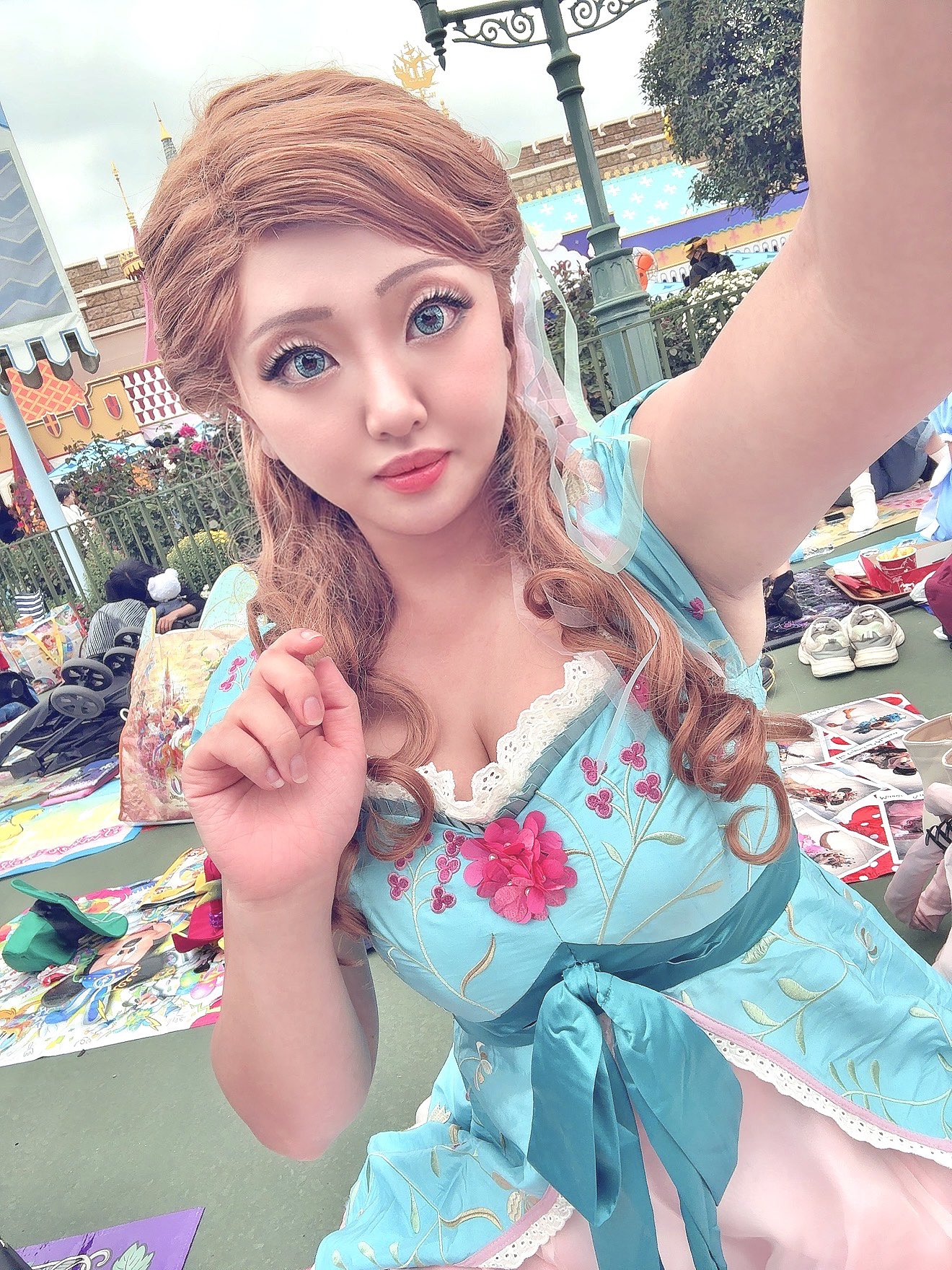 ウィキッド ふたりの魔女 グリンダ ドレス コスプレ 歌いまくっ
