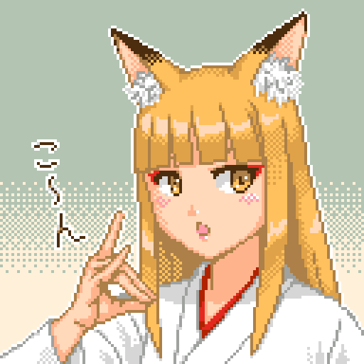 hundredarms's tweet photo. なんとなく描きたくなったのでドットをポチポチと打つ
#ドット絵 #pixelart https://t.co/BxBu7kM411