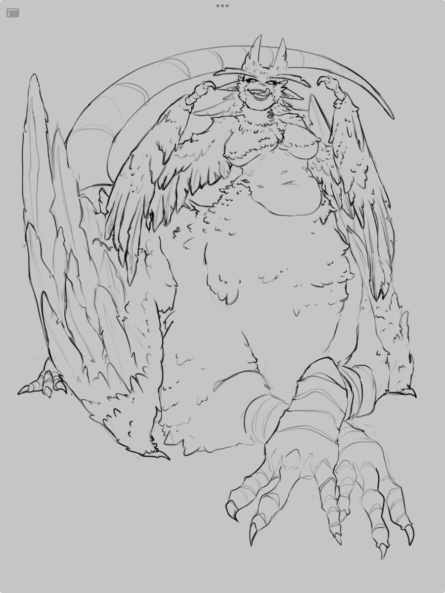 WIP of myself as a monster  

#art #oc #digitalart