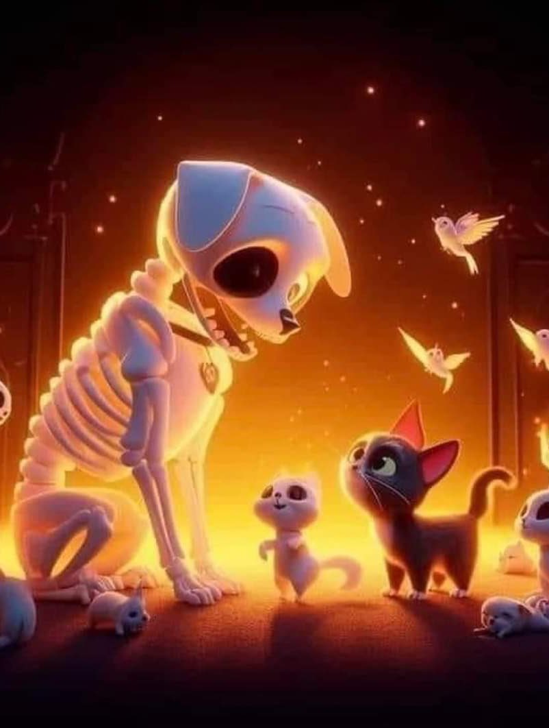 Mañana 27 de octubre, día en el que nuestras mascotas vuelven del más allá y llegan a visitar la casa que fue su hogar. 🤍😭