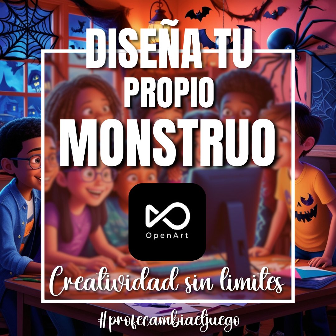 Sita Dácil (@dacilgonz) on Twitter photo ¡Halloween se vuelve digital! Con <a href="/openart_ai/">OpenArt</a> y #IA, los estudiantes imaginan y crean sus monstruos, escriben historias y votan por el más original. Una actividad que potencia su creatividad y escritura #ProfeCambiaElJuego <a href="/imgende/">Ingrid Mosquera</a> <a href="/Yanoteajunt0/">Yanoteajunto</a>
canva.com/design/DAGThHJ… ¡Halloween se vuelve digital! Con <a href="/openart_ai/">OpenArt</a> y #IA, los estudiantes imaginan y crean sus monstruos, escriben historias y votan por el más original. Una actividad que potencia su creatividad y escritura #ProfeCambiaElJuego <a href="/imgende/">Ingrid Mosquera</a> <a href="/Yanoteajunt0/">Yanoteajunto</a>
canva.com/design/DAGThHJ…