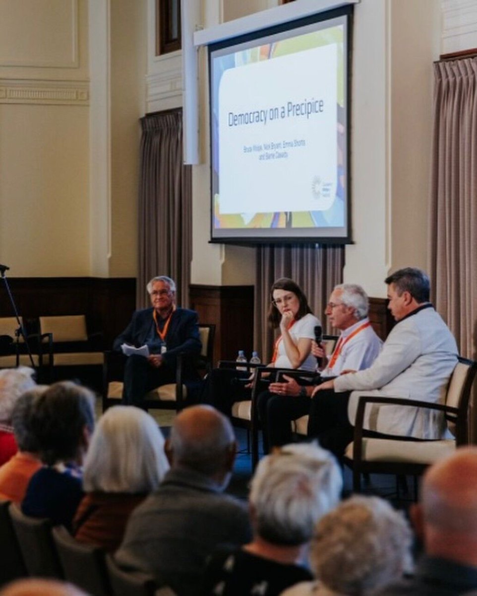 Bruce Wolpe (@bwolpe) on Twitter photo Friday <a href="/cbrwritersfest/">CBR Writers Festival</a>: In an age of disinformation and civic decline, there are signs of democratic fragility all over the globe, and Australia is no exception. Great discussion with <a href="/barriecassidy/">Barrie Cassidy</a> <a href="/NickBryantNY/">Nick Bryant</a> <a href="/EmmaShortis/">Emma Shortis</a>.- BW <a href="/USSC/">United States Studies Centre</a>. Friday <a href="/cbrwritersfest/">CBR Writers Festival</a>: In an age of disinformation and civic decline, there are signs of democratic fragility all over the globe, and Australia is no exception. Great discussion with <a href="/barriecassidy/">Barrie Cassidy</a> <a href="/NickBryantNY/">Nick Bryant</a> <a href="/EmmaShortis/">Emma Shortis</a>.- BW <a href="/USSC/">United States Studies Centre</a>.