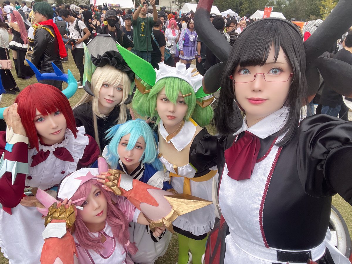 nico_cos39's tweet photo. ドラゴンメイド合わせお疲れ様でした
みんな大変よくがんばりました

#池ハロ2024
#池ハロ https://t.co/YYm0jSciHQ