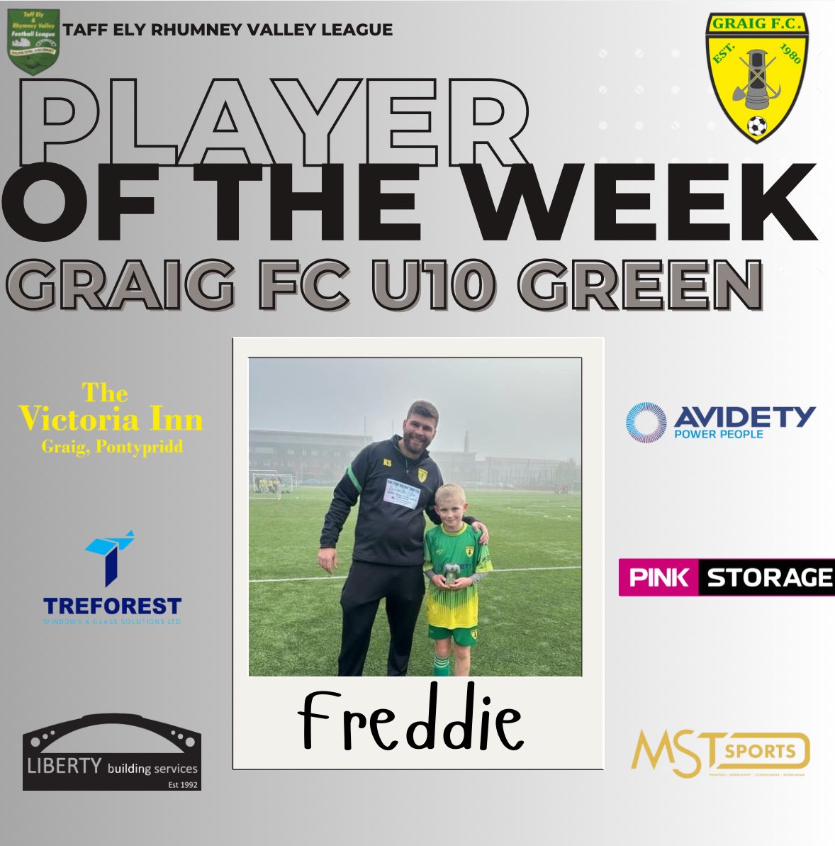 GraigFC1's tweet photo. The Under 10s smashed another morning of football yesterday. Great teamwork and some awesome Goalkeeping! 

Well done to Jack S, Harri E and Freddie on being selected for Player Of The Week. 

#uppagraig https://t.co/qvAsJFNng3