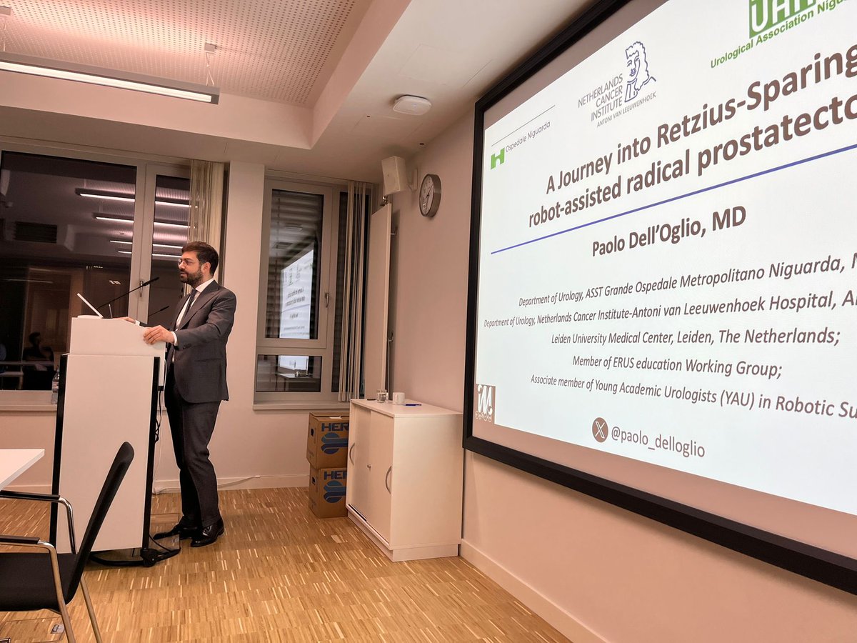 Paolo Dell'Oglio (@paolo_delloglio) on Twitter photo Honored and excited about this βjourney into #Retziussparing RARPβ at <a href="/MartiniKlinik/">Martini-Klinik am UKE</a> : state of the art lesson and live surgical case with Da Vinci <a href="/IntuitiveSurg/">Intuitive</a>
Thanks Sami-Ramzi Leyh-Bannurah, MD <a href="/MarkusGraefen/">Markus Graefen</a> for the kind invitation. <a href="/AlbertoCavUro/">AlbertoCaviglia, MD, FEBU</a> <a href="/ospniguarda/">Ospedale Niguarda</a> <a href="/SIU_Italia/">SocietΓ Italiana di Urologia</a> Honored and excited about this βjourney into #Retziussparing RARPβ at <a href="/MartiniKlinik/">Martini-Klinik am UKE</a> : state of the art lesson and live surgical case with Da Vinci <a href="/IntuitiveSurg/">Intuitive</a>
Thanks Sami-Ramzi Leyh-Bannurah, MD <a href="/MarkusGraefen/">Markus Graefen</a> for the kind invitation. <a href="/AlbertoCavUro/">AlbertoCaviglia, MD, FEBU</a> <a href="/ospniguarda/">Ospedale Niguarda</a> <a href="/SIU_Italia/">SocietΓ Italiana di Urologia</a>