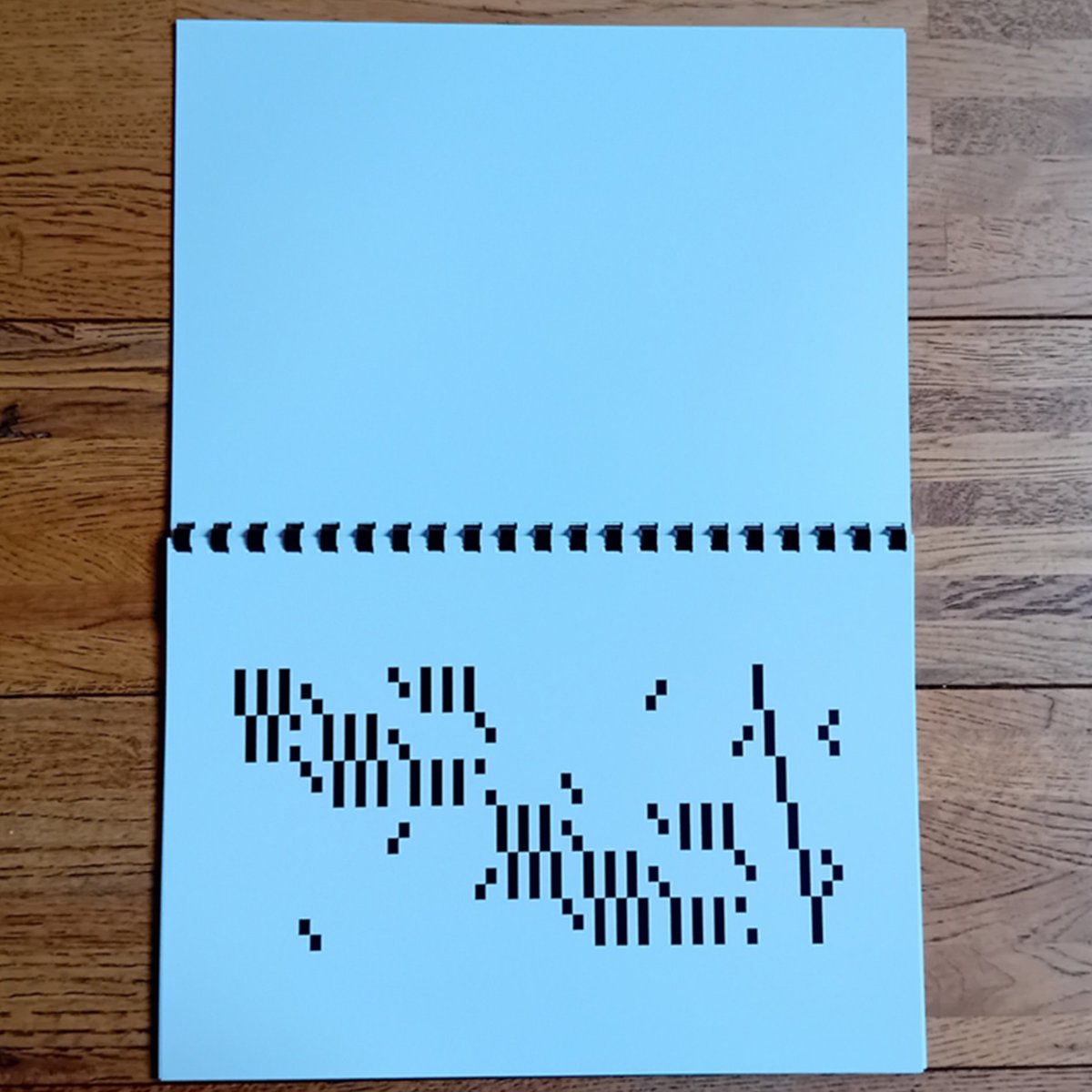 zimZalla's tweet image. Out now on zimzalla as the clocks go back: Power Cuts by @impcommands. A series of abstract representations of an impending energy emergency in the style of an information brochure. A4, coil bound, laminated cover. More at zimzalla.co.uk/065-nicky-melv……