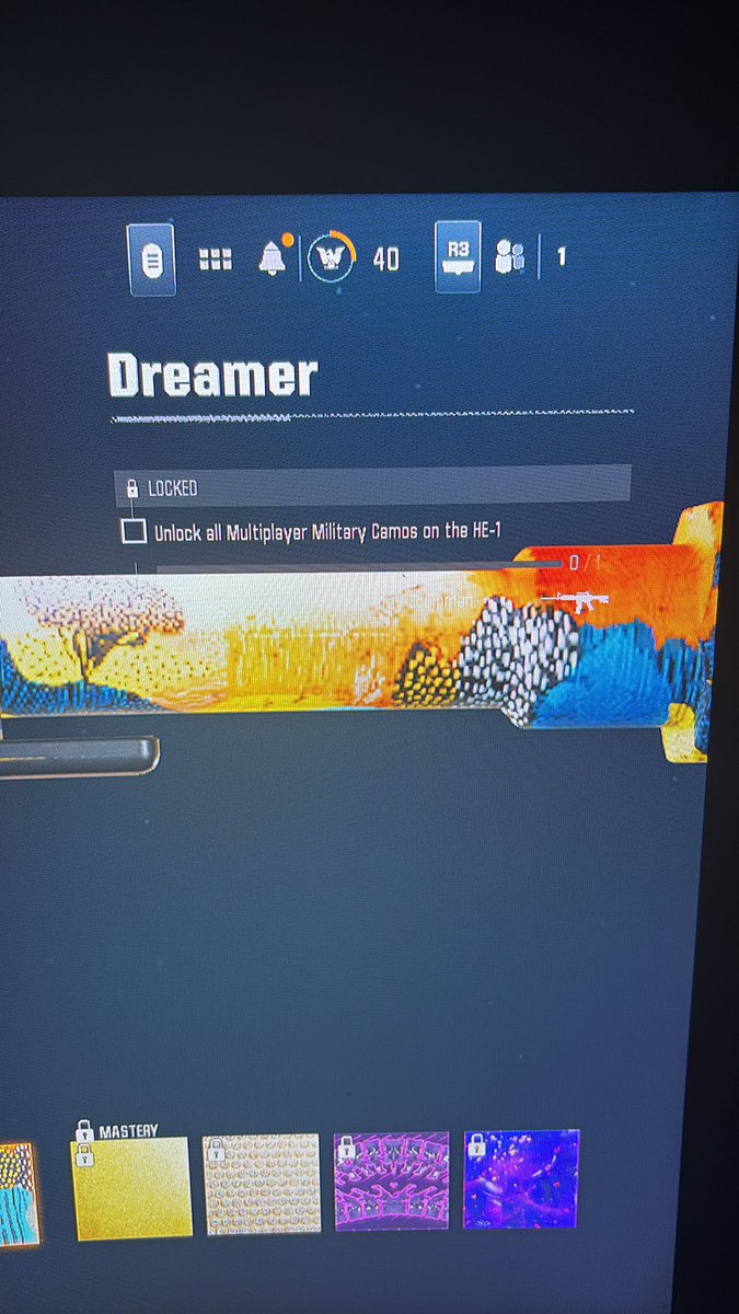ItsDisastrous's tweet image. Please fix this can’t even see what the challenge is. It’s not only for this gun either most of the guns have this same problem😑🤦🏻‍♂️ @Treyarch @CallofDuty
