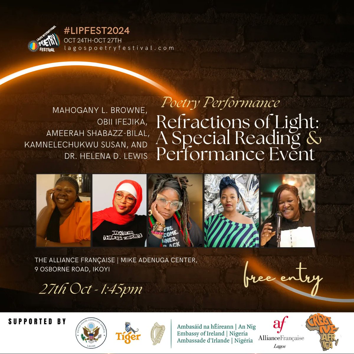 Lagos Poetry Festival tweet media