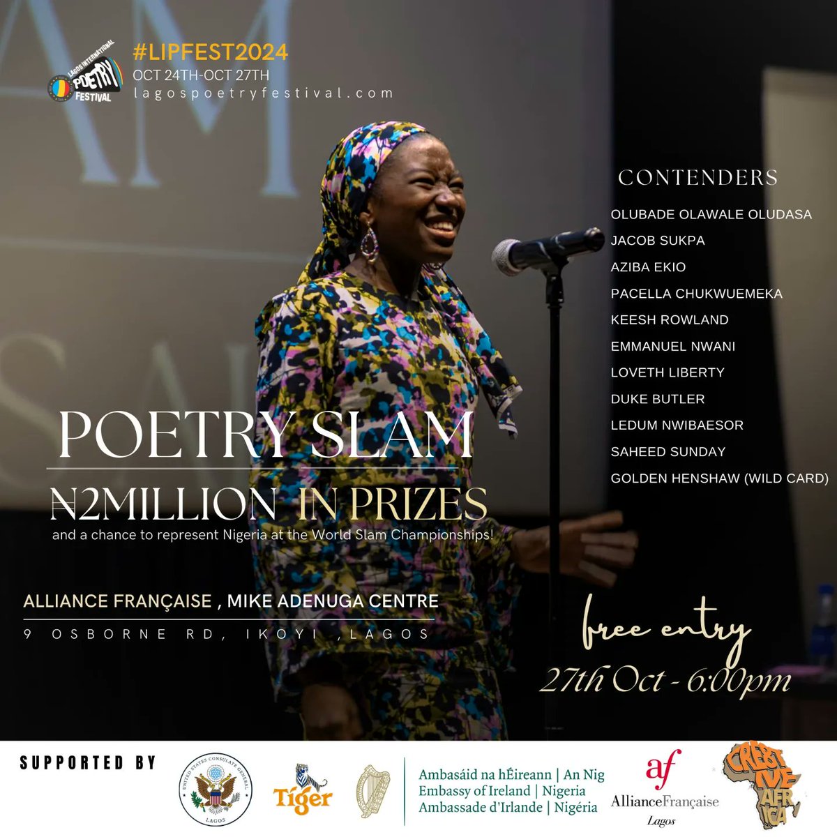 Lagos Poetry Festival tweet media