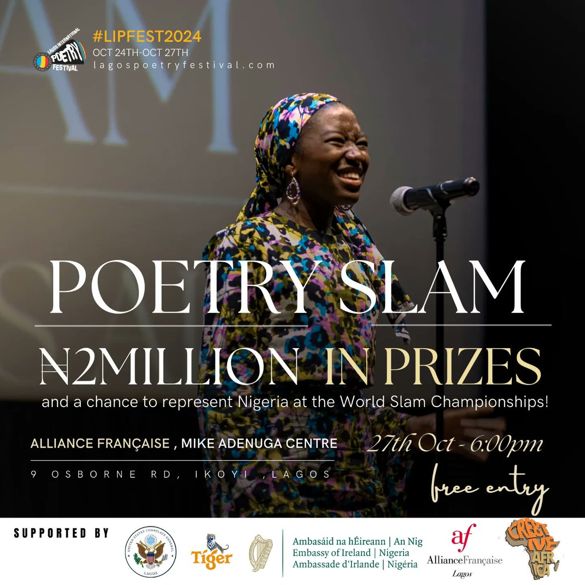 Lagos Poetry Festival tweet media