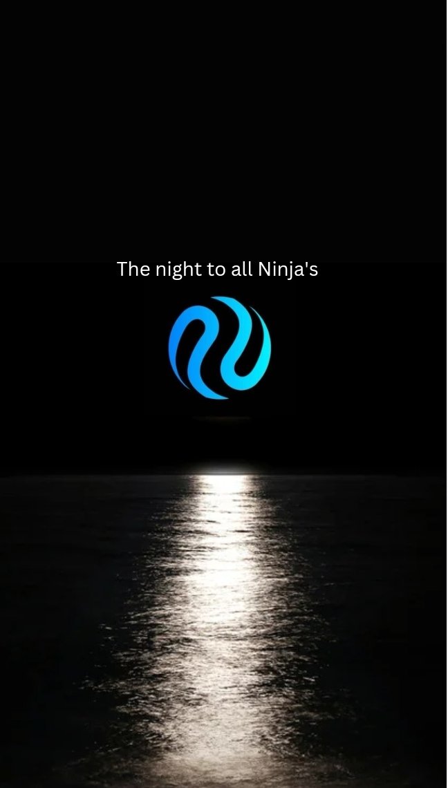 sasukeosik's tweet photo. I guess as ninja night time is the best to hunt so join injective on discord follow their page on x @injective 
@InjectiveNaija
#injectiveninja 
#Injective https://t.co/7epB1w5txf