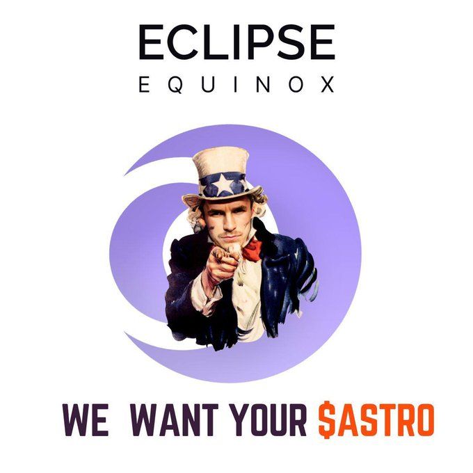 mr__Dant3's tweet photo. don't let it pass you by and bring your astro & xastro π₯
π https://t.co/R8ypaZgoCp
from perspective ...this is part of something bigger,
which changes the existing rules of the game and the future launch of new projects
#lockdrop #Equinox #defi #eclipsefi #neytron #astroport https://t.co/uzVbbVVwDD
