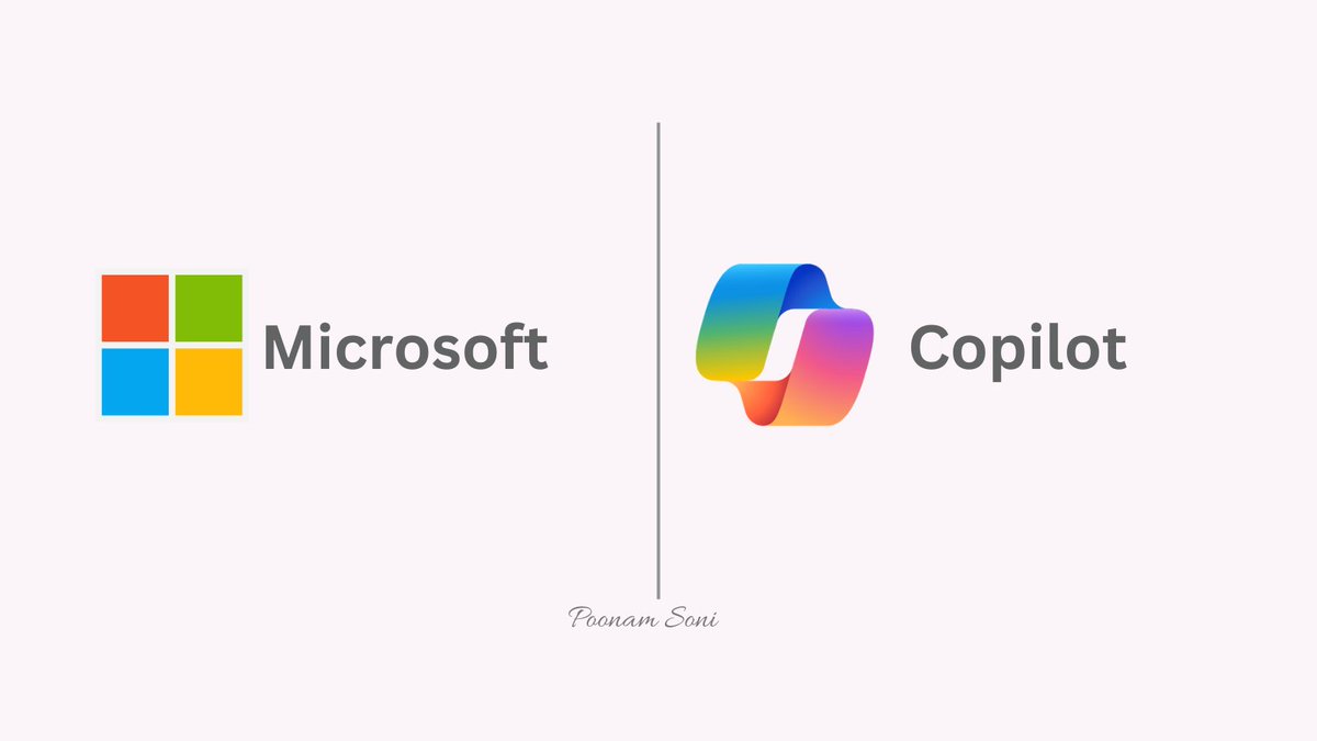 CodeByPoonam's tweet image. Goodbye, ChatGPT

Say hello to Microsoft Copilot, your all-in-one assistant for PowerPoint, Excel, Teams, Outlook, and Word.

Here are 13 powerful things you can do with Copilot: