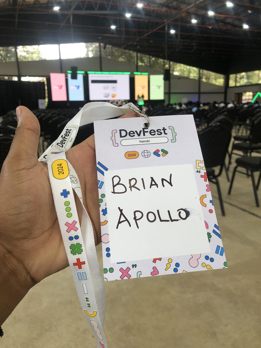 brian_apollo6's tweet image. #DevFestNairobi