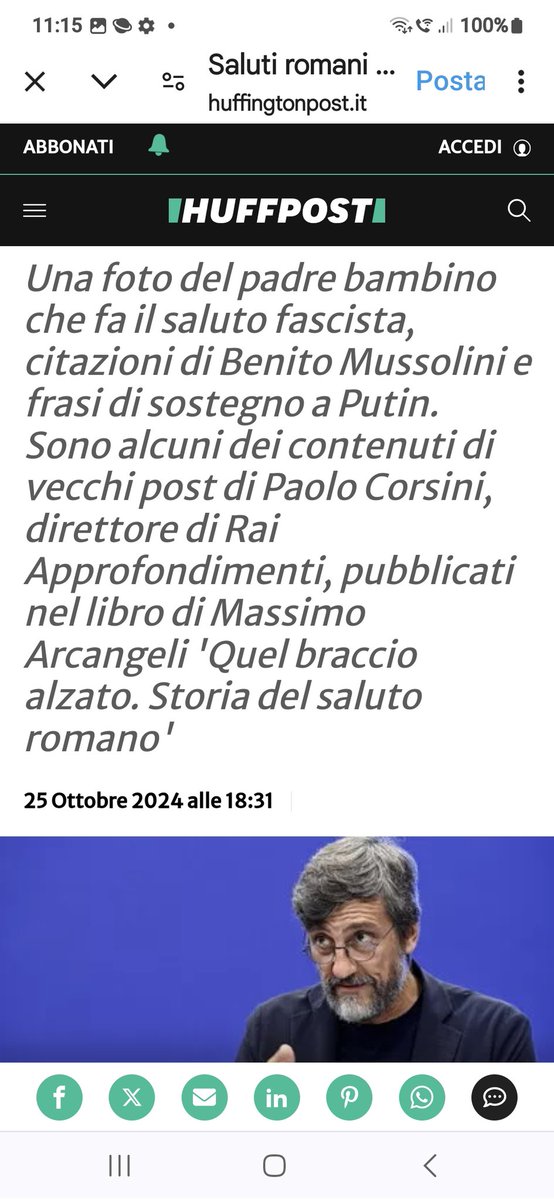 baffi_francesco's tweet photo. Paolo Corsini, il fascio di merda, che si permette di dare dell' INFAME ad un altro collega giornalista. Cosa aspetta la Rai a dimissionarlo? Ah non si può perché è un leccaculo della Premier?
#Regime_fascista https://t.co/Zp46181UZl