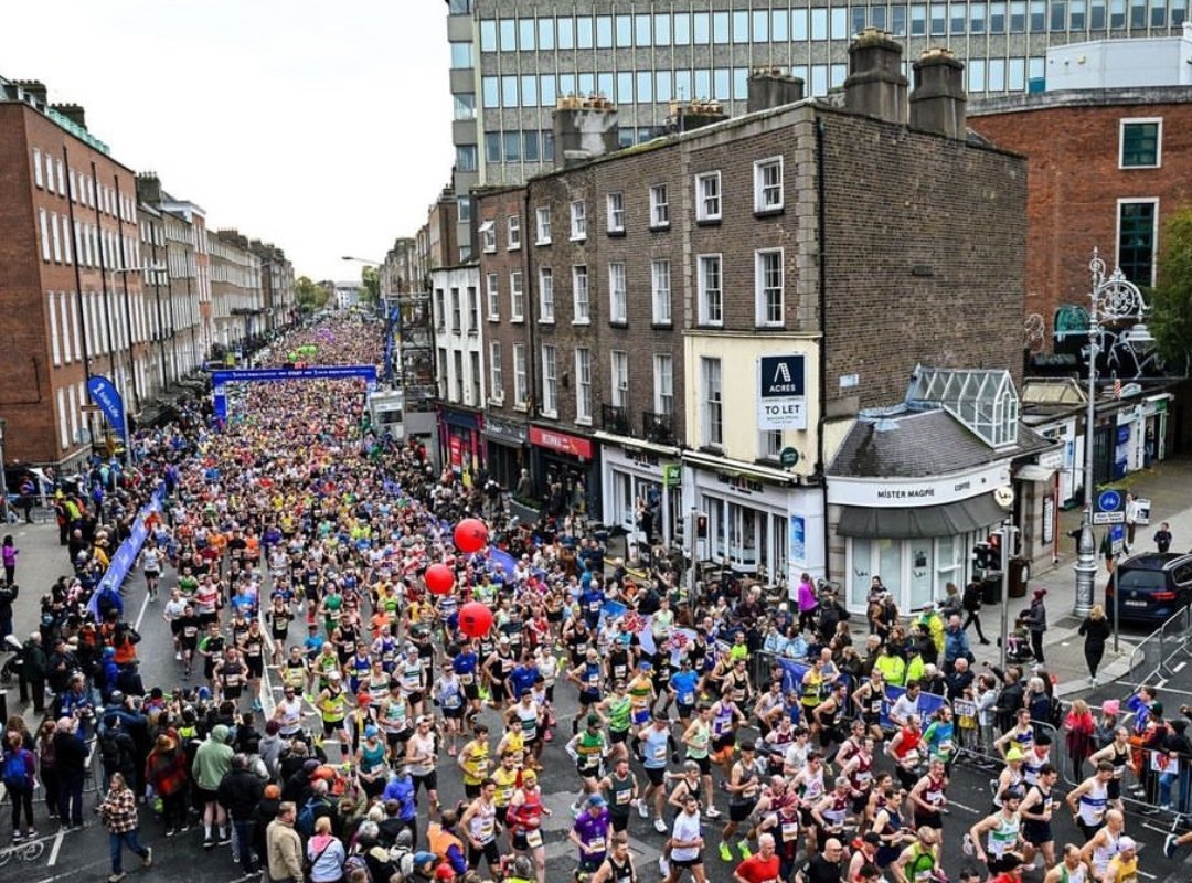 Best of luck to all the participants in the Dublin City Marathon today, who are starting and finishing their race in the South Georgian Core. It's a lovely autumn day for it.
#dublincitymarathon 
#DublinMarathon2024