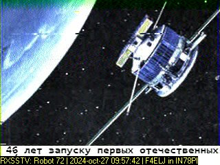 F4ELJ's tweet photo. 2 decoded images of #cubsat Vizard-METEO (#RS38S) in #SSTV over WFrance this morning. 437.825 MHz - Robot 72 #hamradio #hamr @F4ELJ https://t.co/vax5cjs2CX