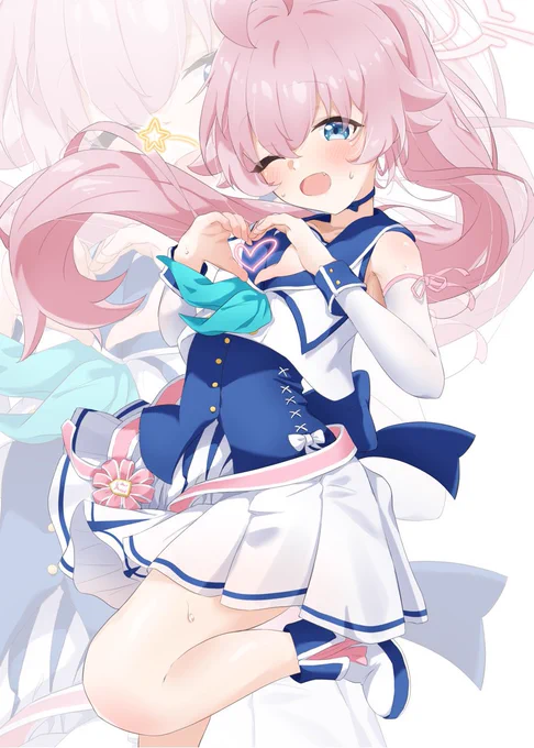 これは去年の冬コミで描いたアイドルホシノ一部のマニアに大ウケ(セリカ談)#ブルアカ #BlueArhcive 