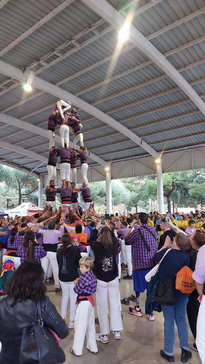 CastellersAdroc's tweet photo. Ahir a la 28ena trobada de Colles Castelleres del Baix Llobregat vam descarregar: un pilar de 4, el 5d6, el 4d6, la Torre de 6 (primera de la nostra història) i vam recuperar el Pilar de 5!(Estrena aquesta temporada)
#castells #Adroc #CollaAdroc https://t.co/zla4zwH1Fj