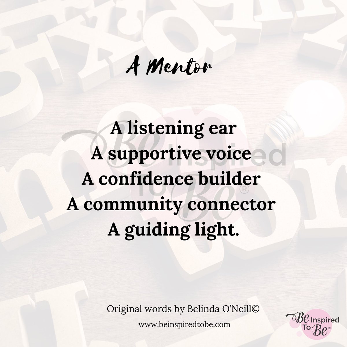 Be Inspired To Be ® tweet media