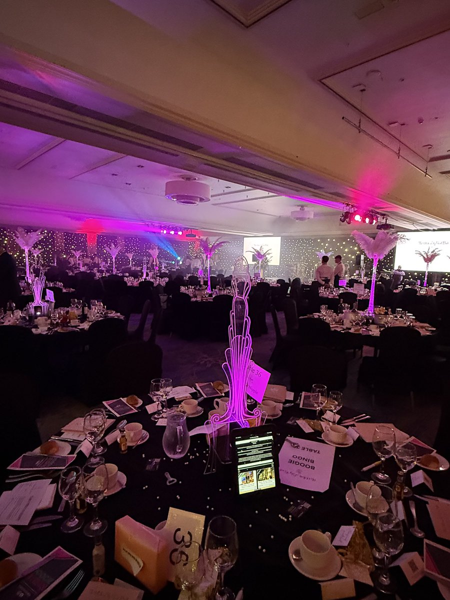 An honour to support White Lily on their 30th anniversary last night . Raising £1.5m for cancer charities throughout the west of Scotland over the last 30yrs ❤️