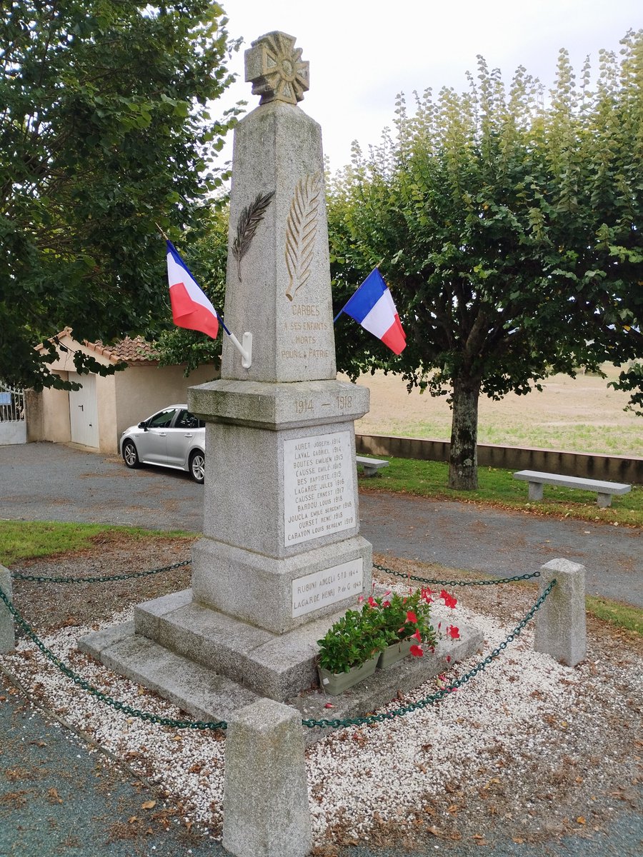 Gustave Fortier (@gustavefortier) on Twitter photo #1J1P <a href="/MonuMorts/">LE PATRIMOINE MÉMORIEL DES GUERRES</a> Carbes 81 MAM près église et stèle pour la collision de 2 transall le 23 nov 1984, avec 13 décès, aviateurs et Parachutistes. <a href="/MartineCONORD/">Martine CONORD</a> #1J1P <a href="/MonuMorts/">LE PATRIMOINE MÉMORIEL DES GUERRES</a> Carbes 81 MAM près église et stèle pour la collision de 2 transall le 23 nov 1984, avec 13 décès, aviateurs et Parachutistes. <a href="/MartineCONORD/">Martine CONORD</a>