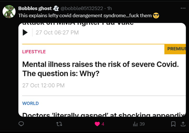 comms24_c24's tweet image. Covid vaccines have caused mental illness, brain damage #vaxxdamage #covid #vaccines #Nuremberg2NoW