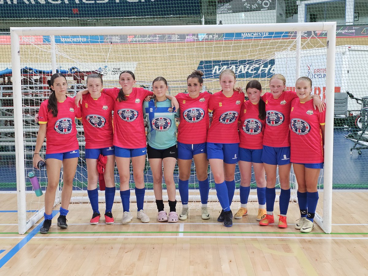 Our Sala girls are excited to be playing at <a href="/StGeorgesPark1/">St Georges Park</a> today  #Futsal