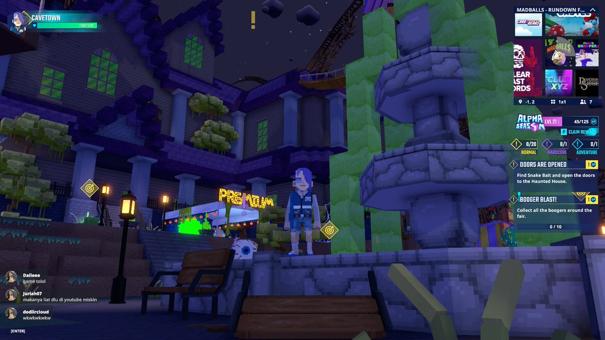 Cavetownyi's tweet photo. Going absolutely mad with the @MadballsX 😤 in @TheSandboxGame. Have you played yet? 💭  https://t.co/NY6aqTAxXi #TheSandbox #AlphaSeason4 #AS4SocialChallenge https://t.co/nQHmHxTRQc