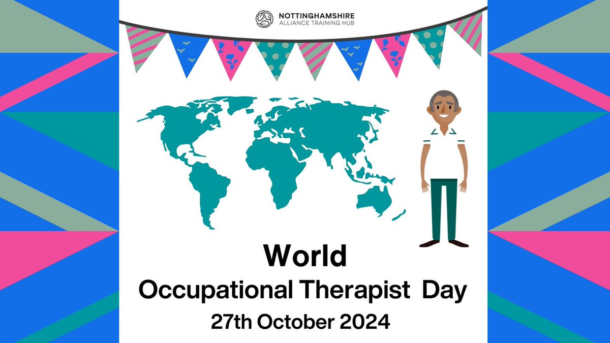 💜💙💚It's #WorldOccupationalTherapyDay💛🧡❤️

We're celebrating the day and championing the brilliant OTs we have working in Notts Primary Care who support physical and mental health. 

OT Week is 4-10 Nov for futher spotlights!

📽️ Learn about OT roles: ow.ly/nMOv50TQQit