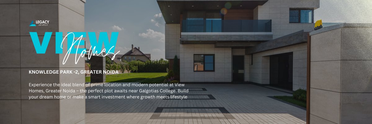 legacyhousings's tweet image. Discover your dream plot at View Homes in Greater Noida! 🌆 Prime location, modern potential, and endless growth opportunities await you near Galgotias College. 🏡 #ViewHomes #GreaterNoida #DreamPlot #RealEstate #ModernLiving #InvestmentOpportunity #LegacyIndustries