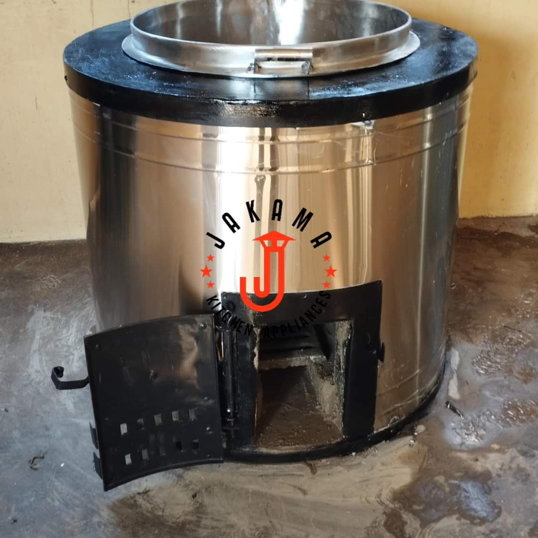 COMMERCIALJIKOS's tweet image. 100 liter capacity jiko uses firewood, charcoal or briquettes as fuel
