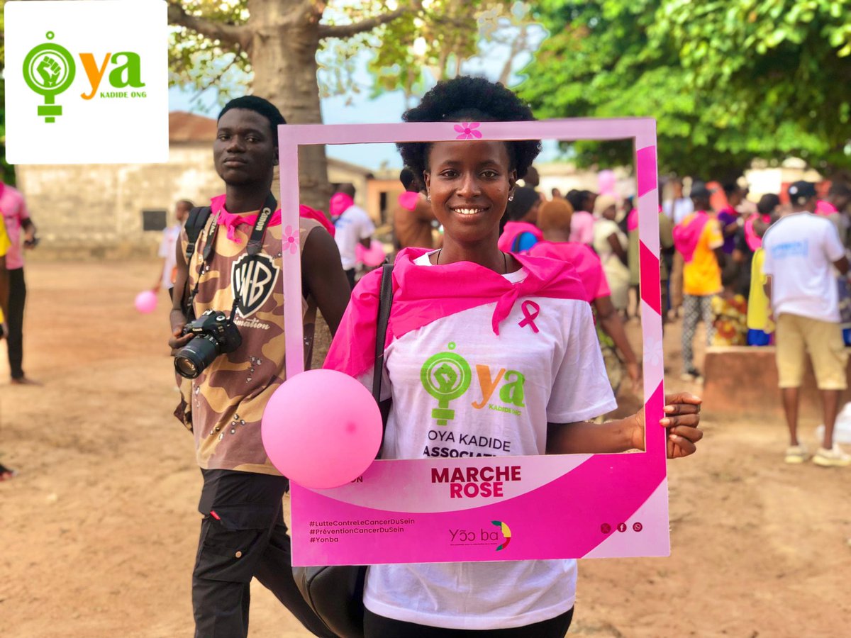 OYAKADIDE's tweet photo. Hier 26 Octobre nous étions à la Marche Rose pour la lutte contre #cancerdusein
C’était l’occasion pour nous de porter la bonne information vers les communautés en particulier celle à la base pour inviter à un d’ #depistageprecoce car il vaut bien mieux prévenir que guérir. https://t.co/MuTftB33sg