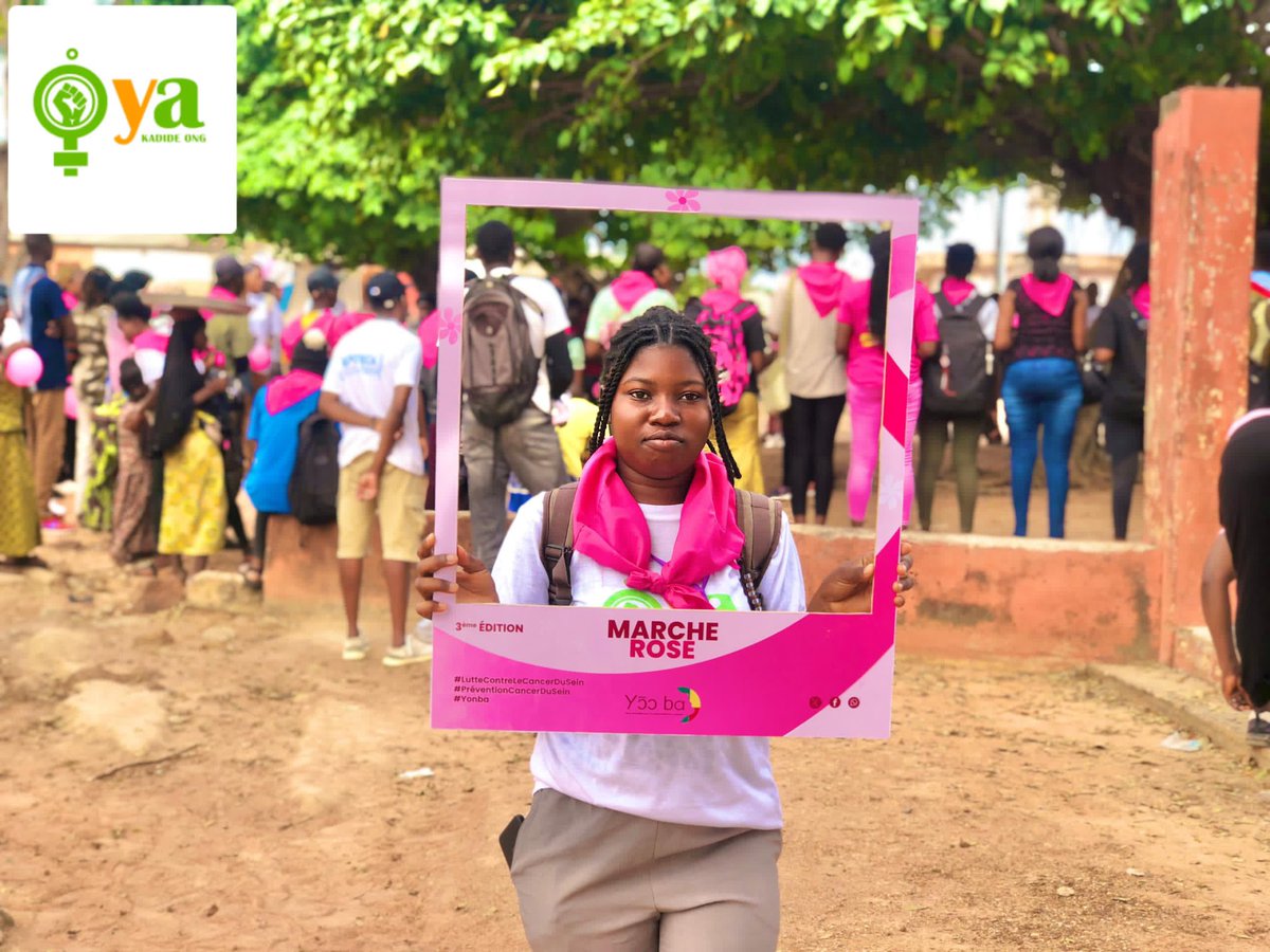 OYAKADIDE's tweet photo. Hier 26 Octobre nous étions à la Marche Rose pour la lutte contre #cancerdusein
C’était l’occasion pour nous de porter la bonne information vers les communautés en particulier celle à la base pour inviter à un d’ #depistageprecoce car il vaut bien mieux prévenir que guérir. https://t.co/MuTftB33sg