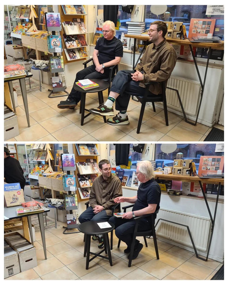 Tack till alla som dök upp på Seriehörnan och Skeppet i samband med Seriefest i väst.