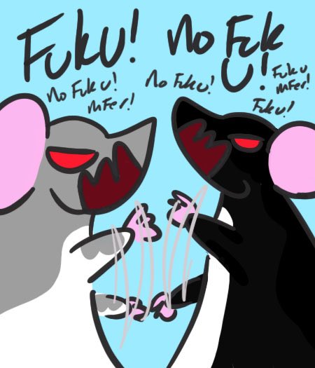 OrenjiiAD's tweet photo. Day 26 of #rattober proper rat

A proper rat starts a bitch slapping fight just because they can 
Ps I love that sound clip of two foreign men yelling “no fuck you” over a clip of rats play fighting

#rattober2024 #rat #rats #ratart https://t.co/XrDCpqdRXY
