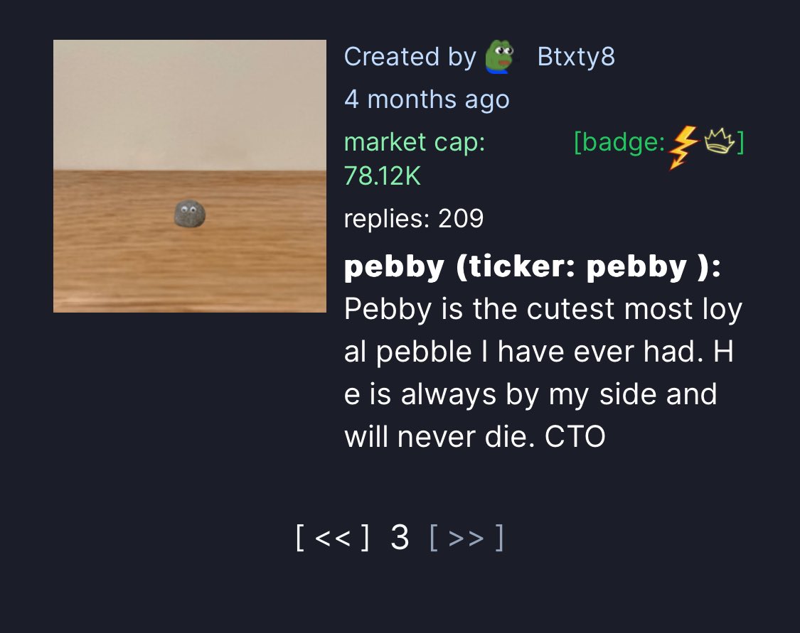 PebbySol's tweet photo. @AnikCryptoX @Grootcabal @HopiumPapi See moodeng dev profile on @pumpdotfun 

https://t.co/CvOxZfbV53 https://t.co/gZ655E2in9