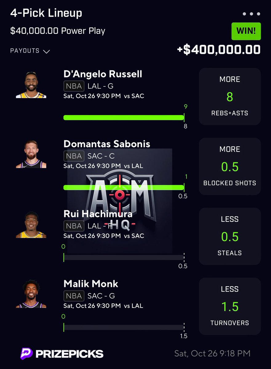 CASH THE NBA 10x NUKE FOR THE 5TH DAY IN A ROW ✝️💰🪬

10-0 on 10x slips🔥🧘🏽‍♂️

LIKE, RT &amp; COMMENT to be eligible to win $5,000 in the morning❤️

👇🏼JOIN PREMIUM FOR MORE NUKES
fanbasis.com/cdl_aim

#GamblingX #GamblingTwitter #AimsHQ #PrizePicks #PrizePicksNBA #GamblingCommunity