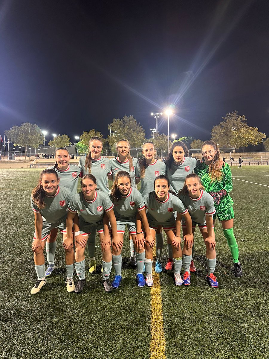JUVENIL AUTONÓMICA

Las Rozas CF A 0-12 Atlético de Madrid Femenino Juvenil A

⚽ Lauder, Tuki, Lara, Lucía (2), Dolo (3), Martina (3) y en propia puerta.
