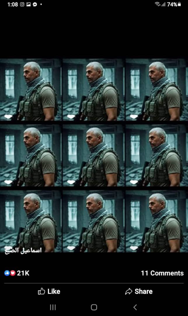 الحاجات دي مكناش بنشوفها غير في الأفلام أو نسمع عنها في الأساطير بس
البطل اللي بيرفض الاستسلام حتي ما بعد ما تيقن من النهاية
دراعه اتقطع ، خزينة سلاحه فضيت، الق.. نابل اليدوية كلها خلصت، وطبعا خايفين يخشوا البيت فبعتوا طيارة مسيرة، بيبص أبو ابراهيم لكاميرا الطيارة واللي عارف ان