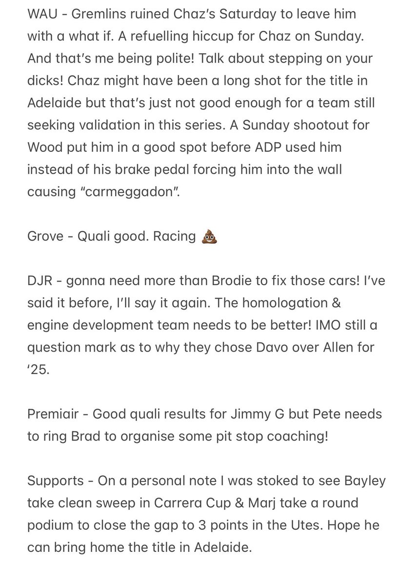 V8SC Opinion tweet media