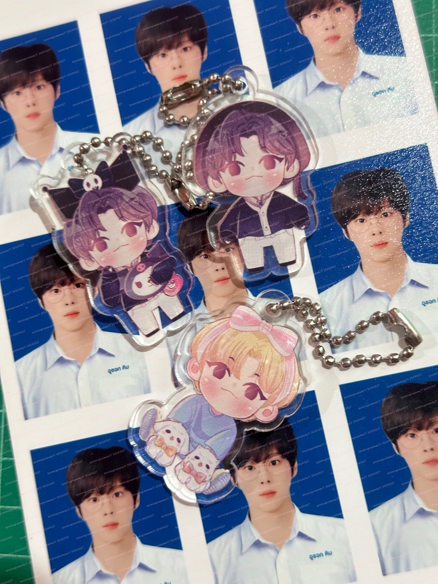 hyunbin_minhyun's tweet photo. 🐱🎂แจกวันเกิดอูซอก🎂🐱 #HAPPYWOOSEOKDAY
#김우석 #KimWooSeok

🍪รี+ฟอล

Keyring+ID photo+(photocard+stickerในอัลบั้มสุ่ม) : 8 set 

📮 ผู้โชคดีออกค่าส่งเอง 35.-

🍭สุ่มวันที่ 5/11 (20.00)

#ตลาดนัดnia #ตลาดนัดนีอา 
#binmingiveaway

Thx for keyring by @.everpiax_ https://t.co/TqepYQd59w