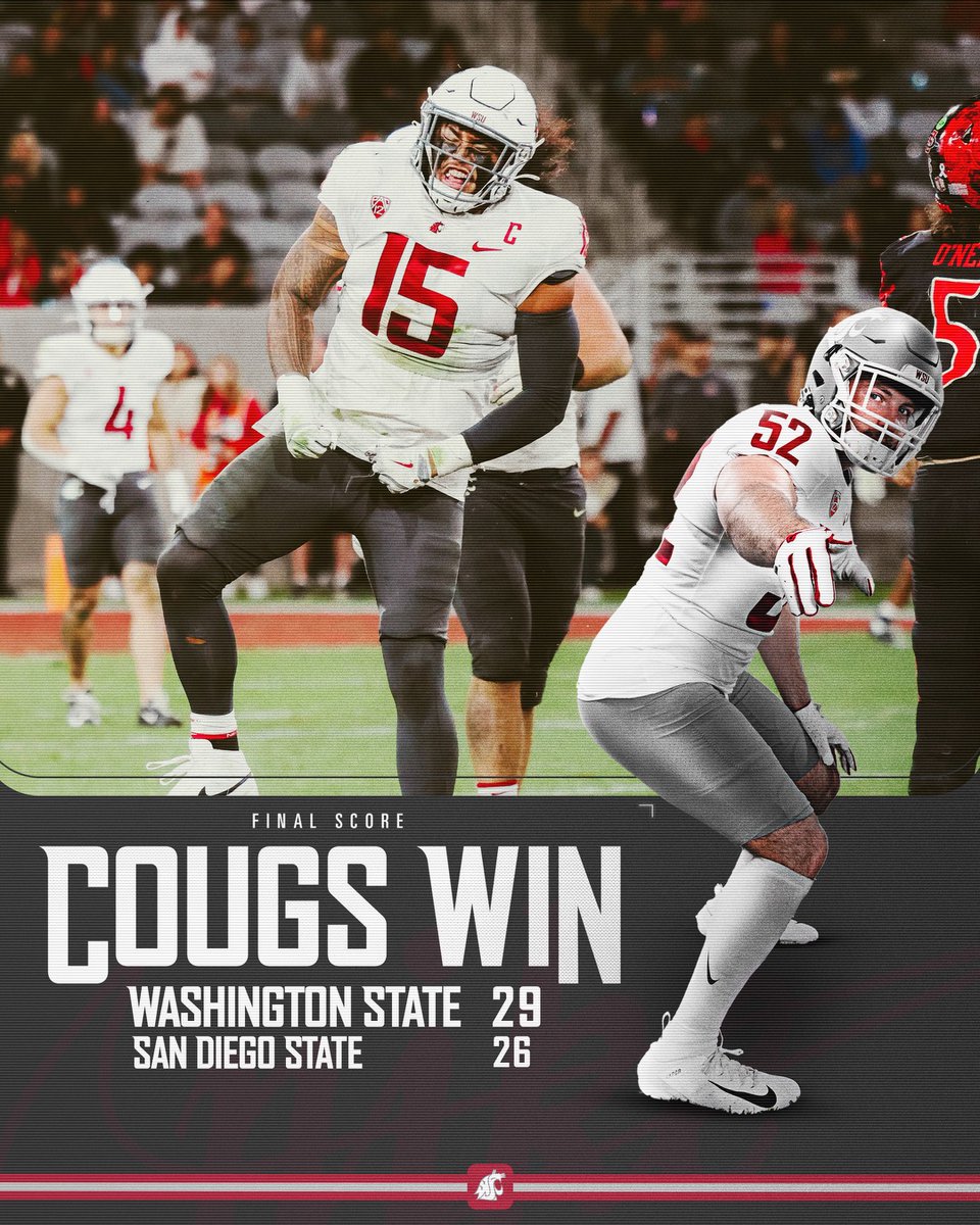 Cougs win.