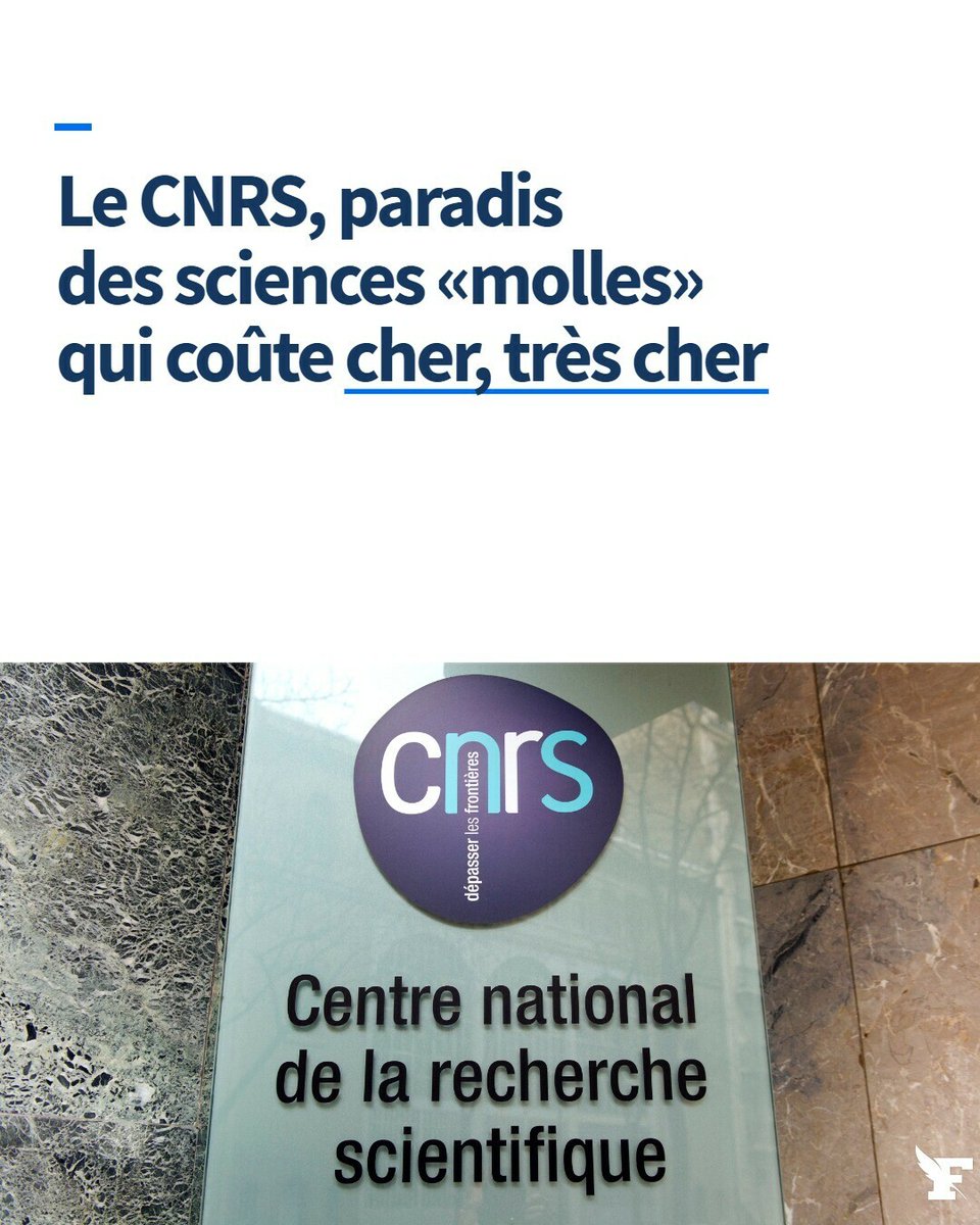 Le Figaro s'en prend aux sciences humaines du CNRS.

Je suis très inquiet de cette dérive trumpienne d'une droite qui fait des libertés académiques sa cible idéologique.

Le budget du CNRS risque d’être victime de cette nouvelle offensive de la révolution conservatrice.