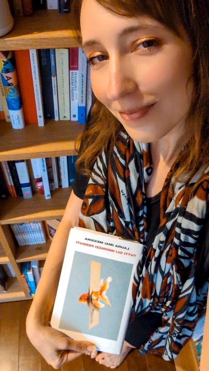 Laura Imai Messina (@laimaimessina) on Twitter photo Ecco quindi la faccia felice di una persona che incontra una cosa che ha a lungo immaginata nella propria mente e si accorge infine che è concreta.
- 2 giorni all'uscita di «Tutti gli indirizzi perduti»!!!! <a href="/Einaudieditore/">Einaudi editore</a> Ecco quindi la faccia felice di una persona che incontra una cosa che ha a lungo immaginata nella propria mente e si accorge infine che è concreta.
- 2 giorni all'uscita di «Tutti gli indirizzi perduti»!!!! <a href="/Einaudieditore/">Einaudi editore</a>