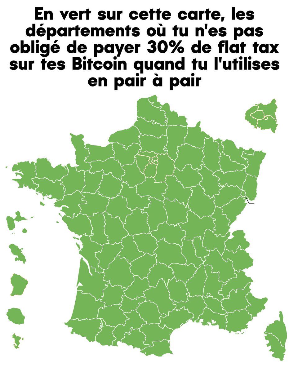 une carte qu'il faut bien connaitre pour pouvoir correctement remplir sa déclaration fiscale chaque année.
#Bitcoin