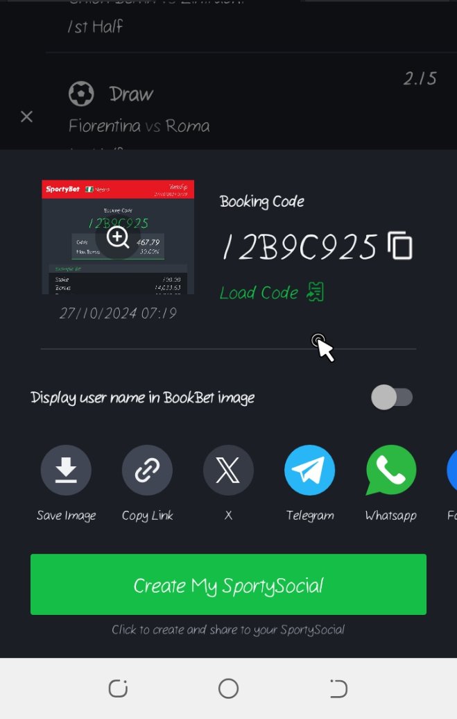AvosehHunpe's tweet photo. @Emmanuel_Tips Half time draw, kindly follow me up for more sure game on sportybet https://t.co/bcmlLrEk8N