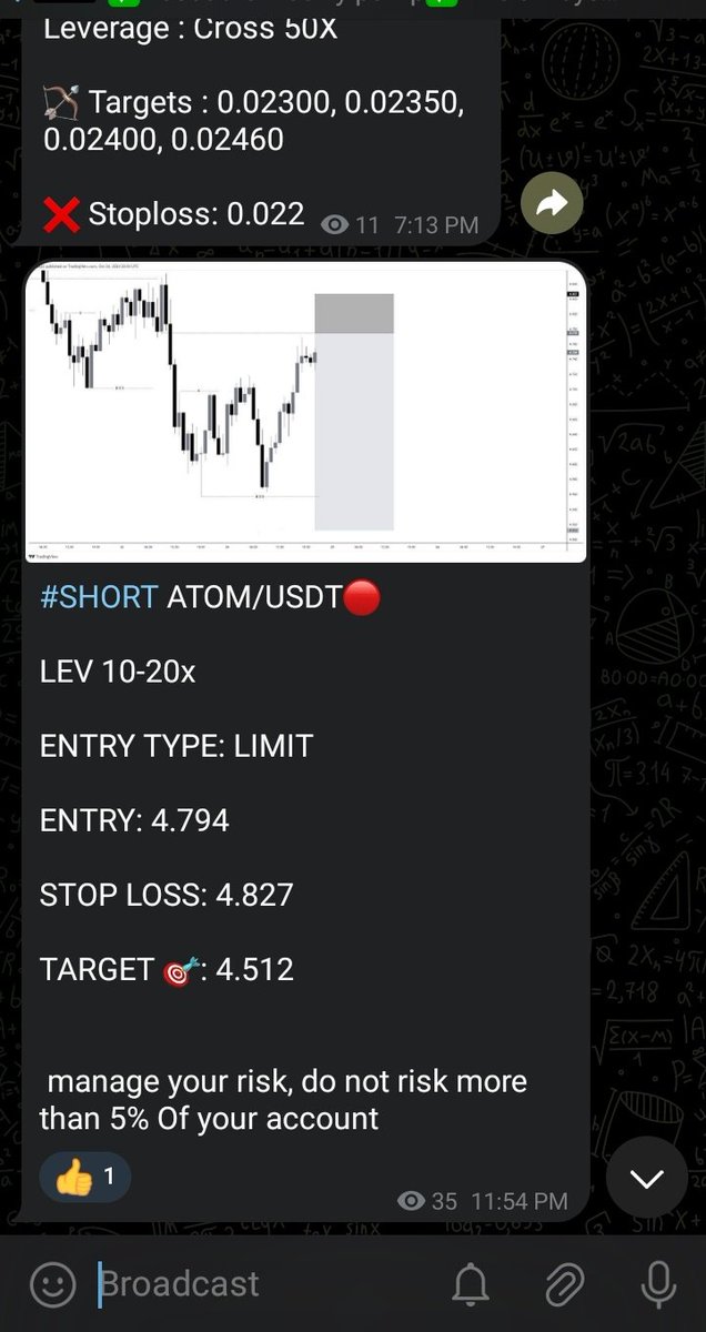 #POPCAT $POPCAT $ATOM #ATOM Massive Profits in the 💰, A green day it is🤑💪

Join us 👉 t.me/dexfuturestrade… for more info.