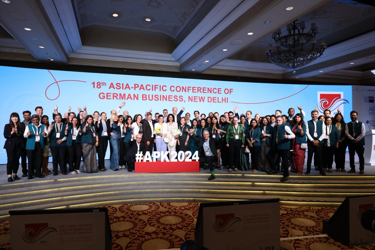 Asia-Pacific Conference of German Business (APK) tweet media